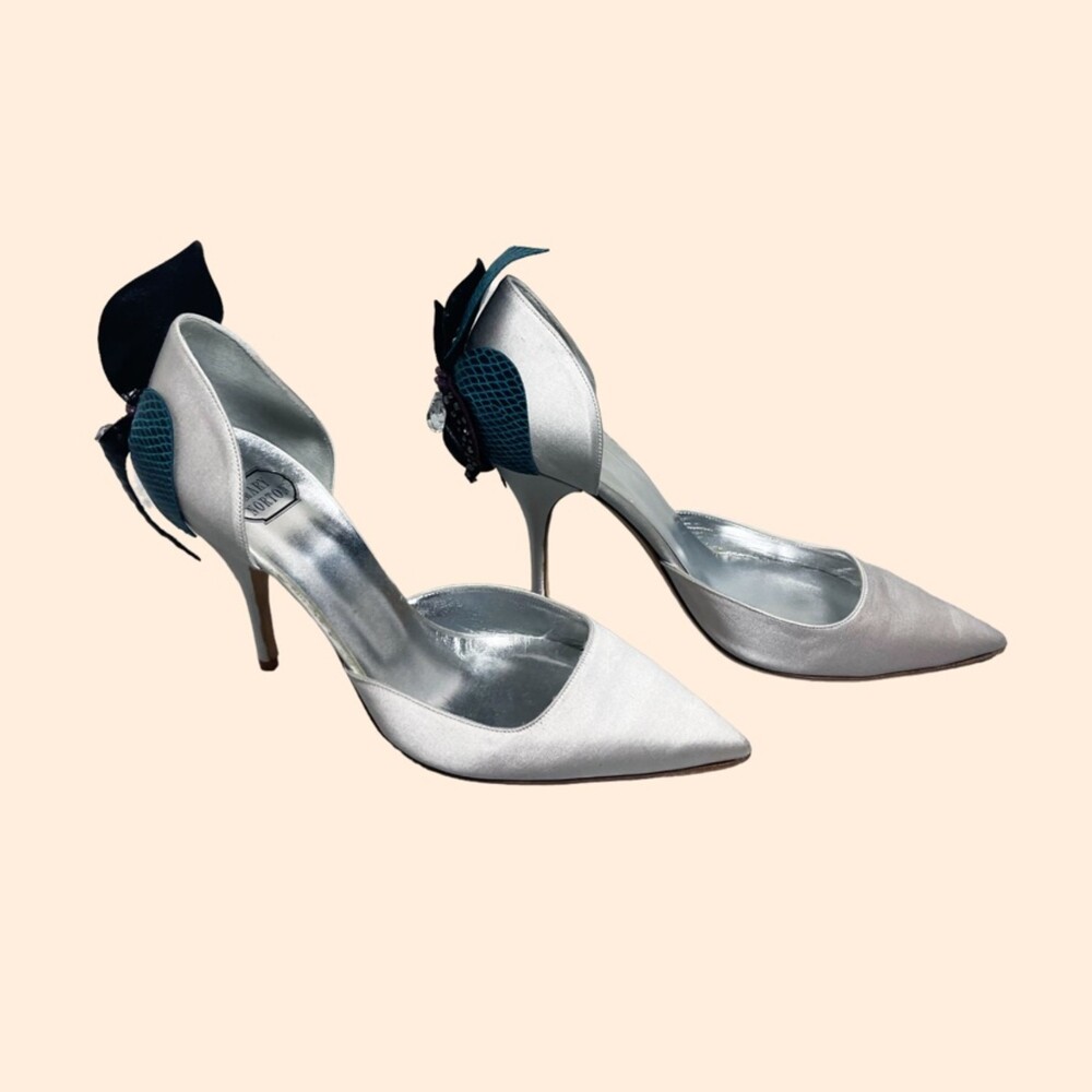 Mary Norton Point Toe Heels